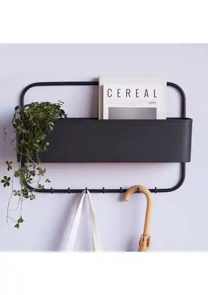 Modern ve Dayanıklı Metal Dekoratif Askılık ve Raf Çözümü 80 karakter