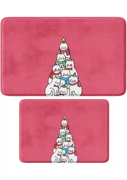 Monnhein Sevimli Yılbaşı Dekoru ve Banyo Paspası: Güvenlik ve Şıklık Bir Arada