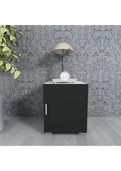 Moonlife Siyah Komodin Modern ve Sağlıklı Depolama Çözümü