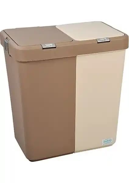 Motek 2'li Dokunmatik Kırli Çamaşır Sepeti: Modern ve Kullanışlı Tasarım Özellikleri