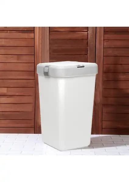 Motek Dokunmatik Çamaşır Sepeti: Modern ve Kullanışlı Otomatik Kapaklı Tasarım