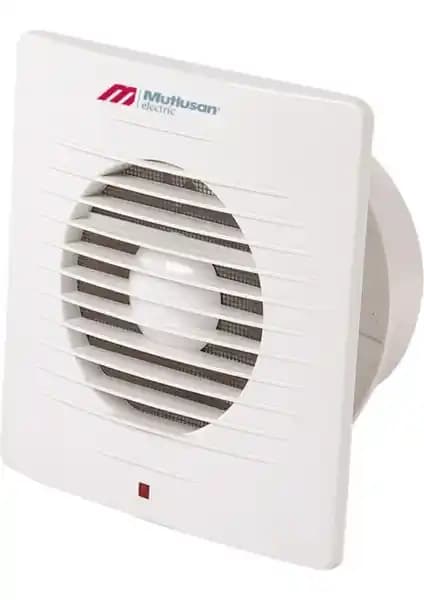 Mutlusan 12 cm Beyaz Banyo ve Tuvalet Aspiratörü: Güçlü ve Enerji Verimli Çözüm