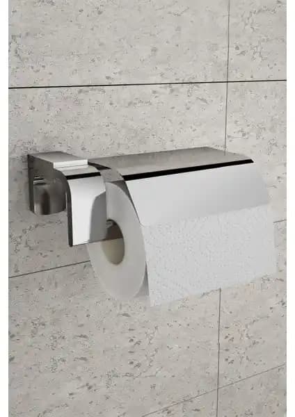 MVP Neux Krom Kapaklı Kağıtlık: Estetik ve Dayanıklı Modern Ofis Depolama Çözümü