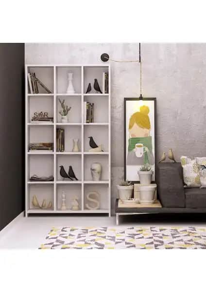 My Mob Pritone Geniş Kitaplık: Estetik ve Fonksiyonellik Sunan Modern Depolama Çözümü