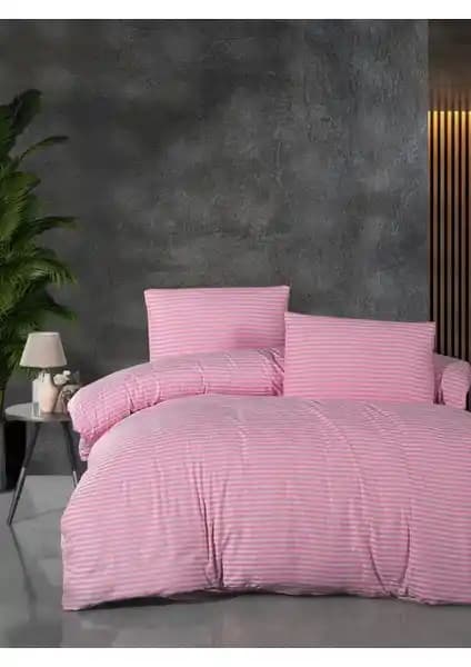 My Story Lastikli Çarşaflı Çift Kişilik Saten Pembe Nevresim Takımı İnceleme ve Özellikleri
