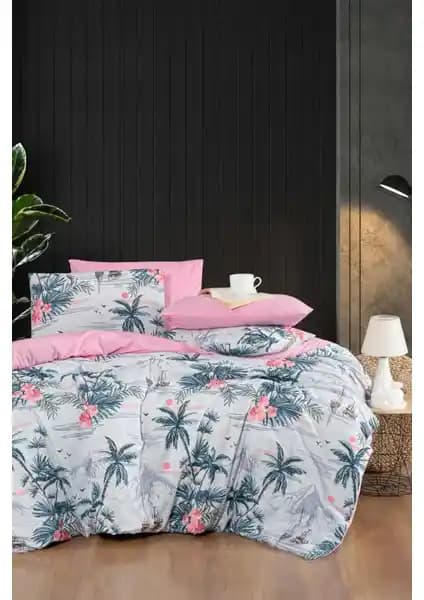 My Story Palmiye Desenli Çift Kişilik Lastikli Çarşaflı Nevresim Takımı Ürün Özellikleri ve Kullanım Rehberi
