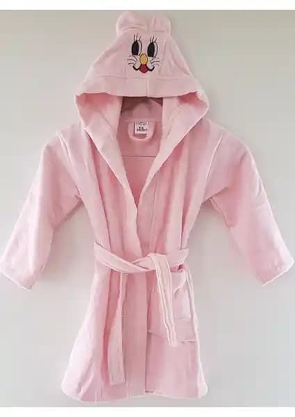 My Sweet Baby Kadife Çocuk Bornozu: Konfor ve Şıklık Sunan Yumuşak ve Dayanıklı Tasarım