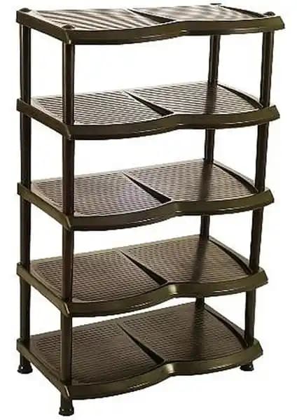 Naturawin Plastik 5 Katlı Ayakkabılık ile Evde Düzeni Sağlamanın Pratik Yolu