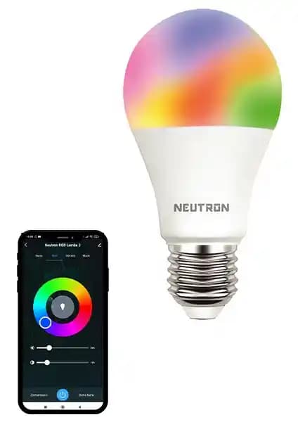 Neutron Smart Bulb Lite Akıllı LED Ampul: Enerji Tasarruflu ve Kişiselleştirilebilir Aydınlatma Çözümü