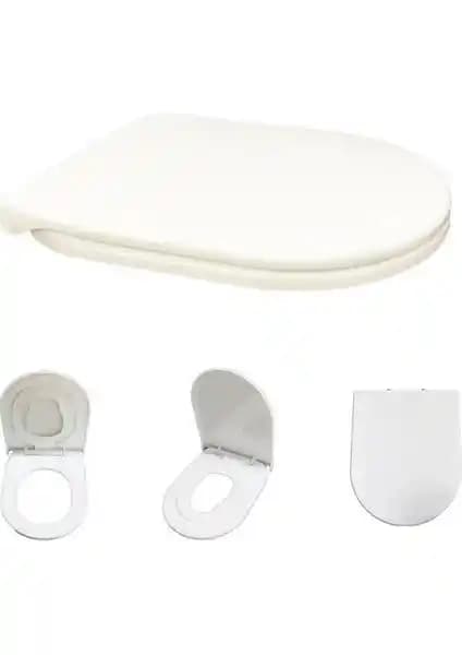 Nkp Twin Universal Çocuk Adaptörlü Klozet Kapağı: Modern ve Pratik Çözüm