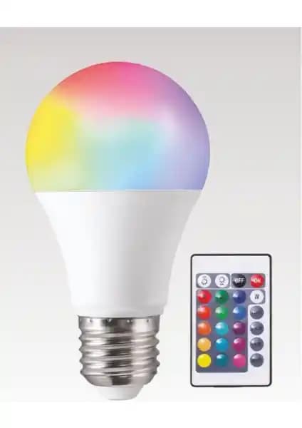 Noas 9 W RGB Uzaktan Kumandalı Ampul: Modern ve Enerji Verimli Renkli Aydınlatma Çözümü