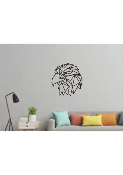 Numa Concept Geometrik Kartal Duvar Tablosu Modern ve Şık Dekorasyon Unsuru