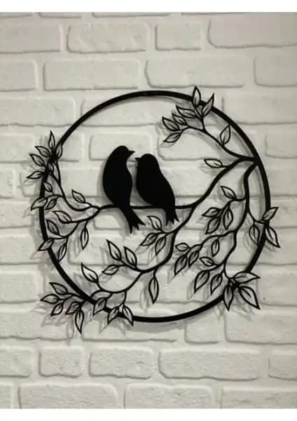 Numa Concept Serçe MDF Tablo Modern ve Şık İç Mekan Dekorasyonu İçin Uygun