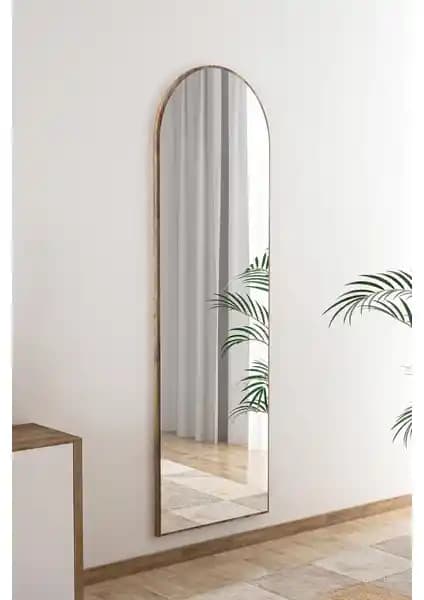 Nysamo Beyaz Kubbe Ayna 40x120 cm Antre, Koridor ve Salon Dekorasyonu İçin