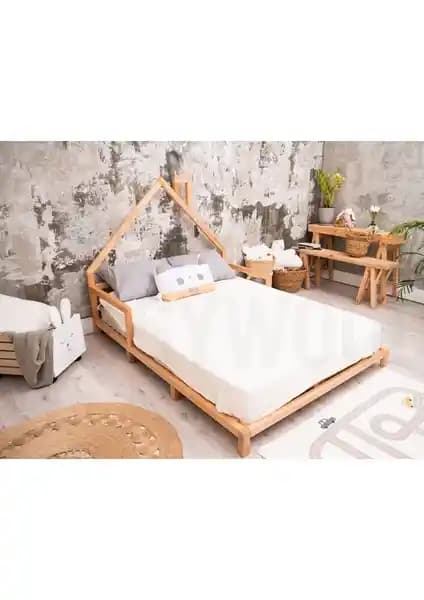 Oppipo Ahşap Montessori Karyola: Doğal ve Güvenli Çocuk Yatakları