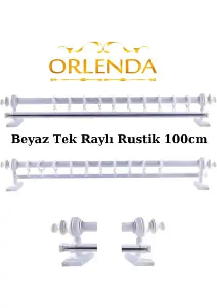 Orlenda Tek Raylı Rustik Perde Sistemleri: Estetik ve Kullanışlı Tasarım Çözümleri