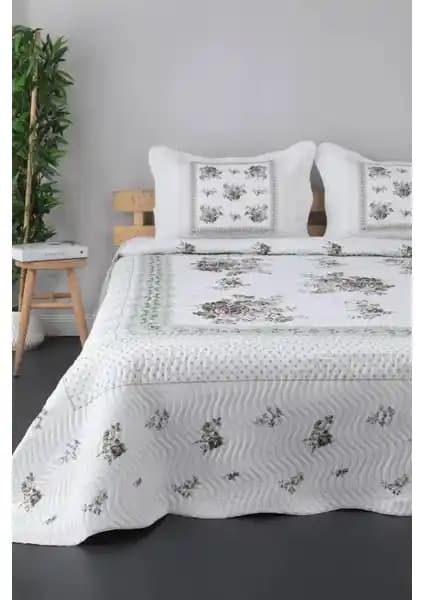 Örtüm Flower Lila Çift Kişilik Kapitone Yatak Örtüsü Estetik ve Fonksiyonellik Bir Arada