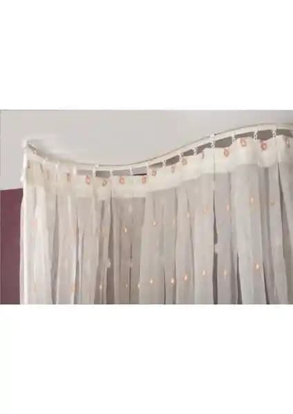 Oryantel Oryantal Esnek Korniş Modern ve Çok Yönlü Perde Rayı Çözümü