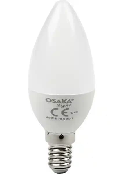 Osakalight 6W LED E14 Ampul Günışığı Renk Seçeneği ile Modern Aydınlatma Çözümü