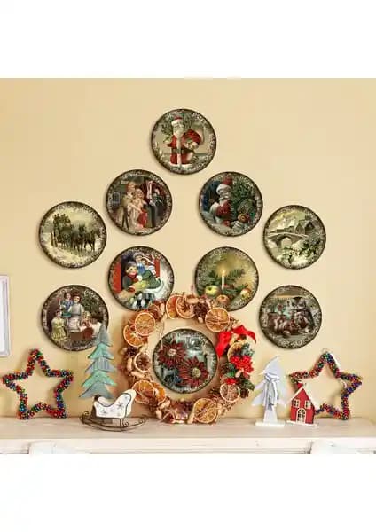 Özcanlar Çerçeve Yeni Yıl Seti: Modern ve Çok Yönlü Renkli Yılbaşı Dekorasyonu