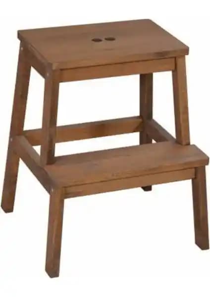 Özdağ Mobilya Gürgen Ceviz Renk Basamak Merdiven: Dayanıklı ve Estetik İç Mekan Mobilyası