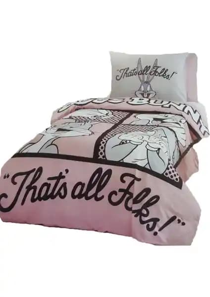 Özdilek Bugs Bunny Tek Kişilik Nevresim Takımı: Renkli ve Dayanıklı Çocuk Odası Yatak Seti