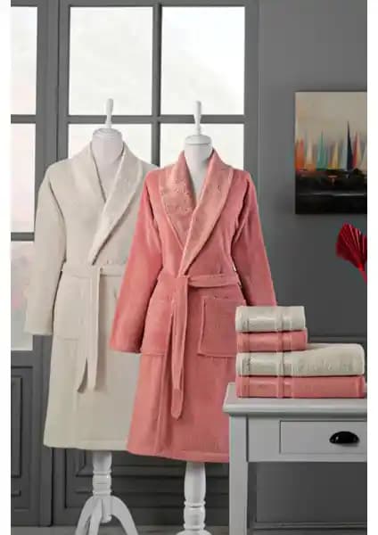 Özdilek Dory Kiremit Bej Aile Seti: Şık ve Dayanıklı Pamuklu Ev Tekstili Ürünü