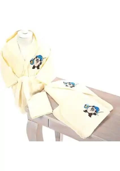 Özdilek Lisans Nakışlı Bambu Bebek Seti Tazmania Krem: Konfor ve Şıklık Sunan Bebek Bakım Ürünü