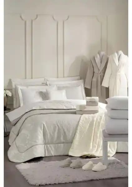 Özdilek Valioso Çift Kişilik Çeyiz Seti: Şıklık ve Konfor Sunan Modern Ev Tekstili