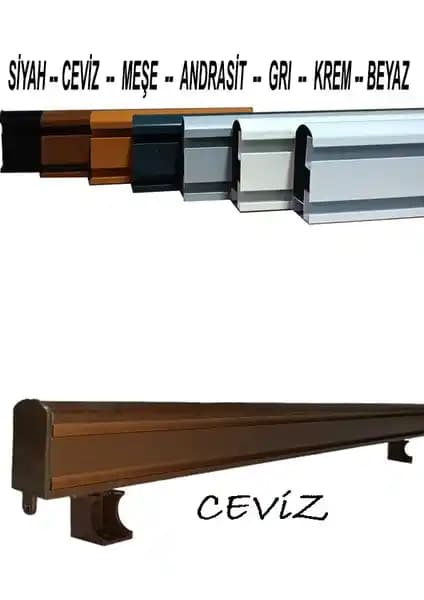 Perdemix Dekoratif Perde Rayı Kornişi: Estetik ve Dayanıklılık Sunan Modern Çözüm