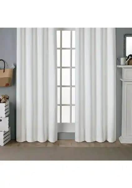 Perhal Beyaz Saten Güneşlik: Modern ve Şık Perdelerle Dekorasyonunuza Zarif Dokunuş