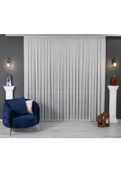 Perhal Taç Zincir Tül Perde: Modern ve Şık Tasarımıyla Ev Dekorasyonunuza Uyum Sağlar