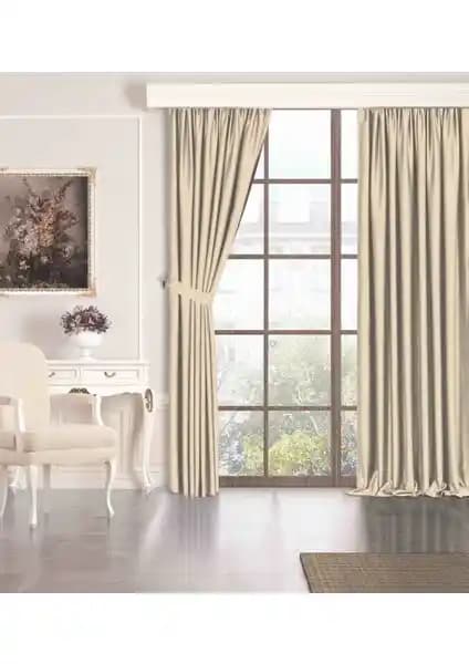 Perle Quartz Blackout Serisi Koyu Bej Renkli Güneşlik ve Karartma Perde Özellikleri