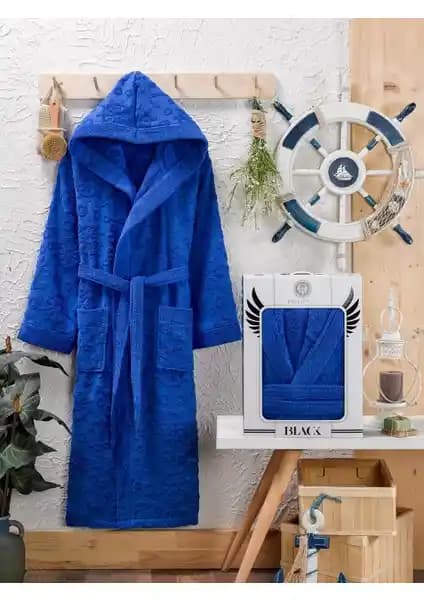 Philippus Berbera Erkek Kapşonlu Bornoz Yüksek Kalite ve Konfor Sunan Tasarım