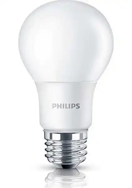 Philips Essential 8W LED Ampul E27 Sarı Işık - Enerji Tasarruflu ve Uzun Ömürlü Aydınlatma Çözümü