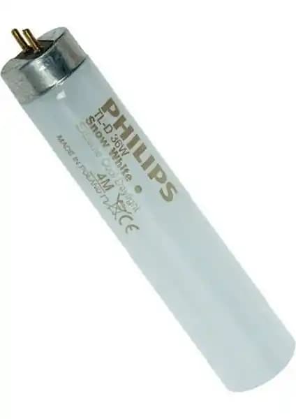 Philips Floresan Ampul 36 W Beyaz Işık Snow White G13 25 Adet İç Mekan Aydınlatması