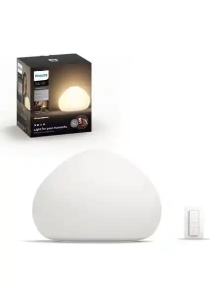 Philips Hue Wellner Akıllı Dekoratif Masa Lambası ile Modern ve Kişiselleştirilebilir Aydınlatma Çözümleri