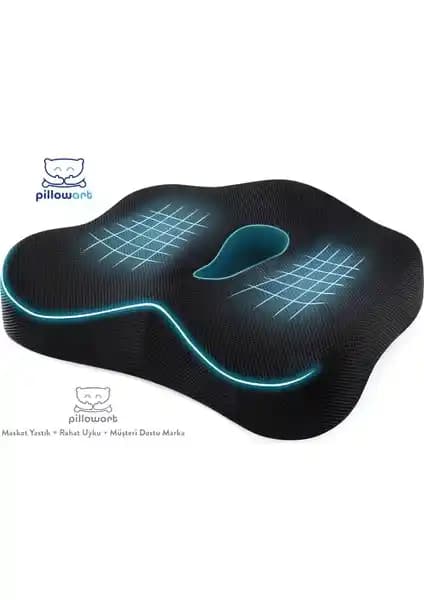 Pillowart Ortopedik Oturma Simidi: Ergonomik Destek ve Uzun Süreli Konfor Sağlar