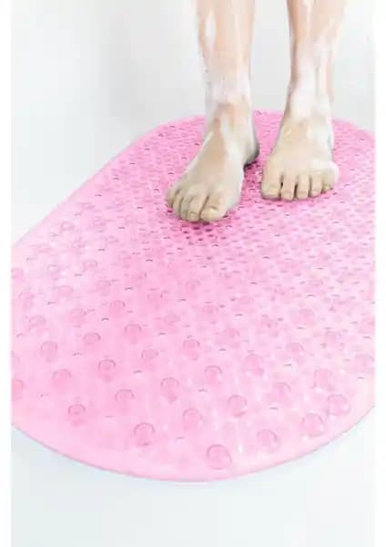 Pimula Home Süper Kaydırmaz Silikon Banyo Paspası Güvenli ve Hijyenik Kullanım İçin