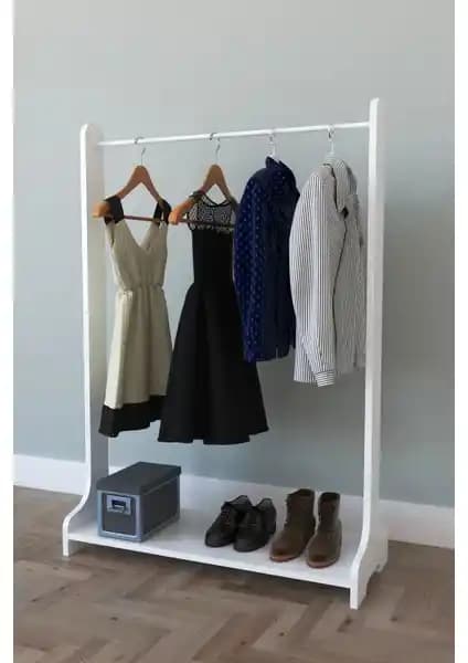 Portmanto ve Elbise Askısı Kombinasyonu: Dayanıklı ve Şık Metal Tasarım