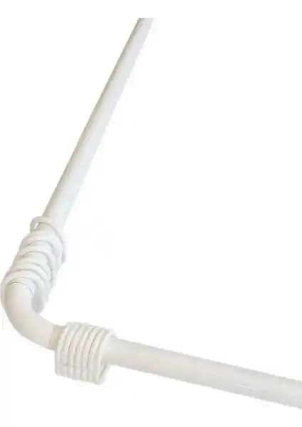 Prado Köşeli Banyo Duş Perde Borusu: Estetik ve Fonksiyonellik Bir Arada