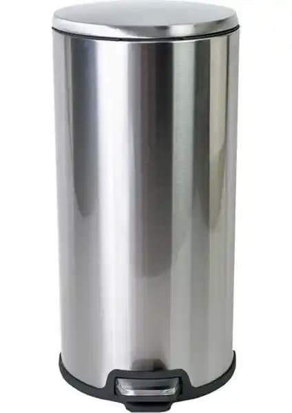 Primanova Cigo Paslanmaz Çelik Pedallı Çöp Kovası 20 Litre Modern ve Dayanıklı Tasarım