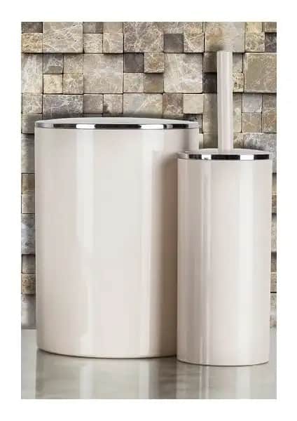 Primanova Lenox Bej 2'li Banyo Seti Modern ve Fonksiyonel Tasarım