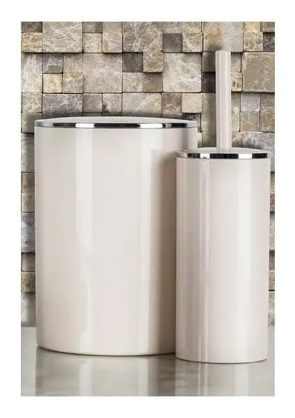 Primanova Lenox Bej 2'li Banyo Seti Modern ve Fonksiyonel Tasarım