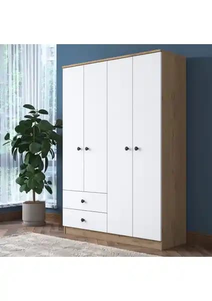 Rani BA108 Geniş Gardırop Modern Tasarım ve Fonksiyonellik Sunar