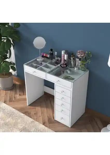 Rani BJ107 Makyaj Masası Modern Tasarımı ve Fonksiyonel Özellikleriyle Ev Dekorasyonuna Uygun