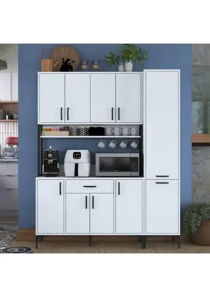 Rani JE134 Çok Amaçlı Dolap: Modern ve Fonksiyonel Depolama Çözümü