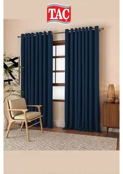 RechHome Taç Blackout Indigo: Modern Tasarımlı ve Fonksiyonel Karartma Perde Özellikleri