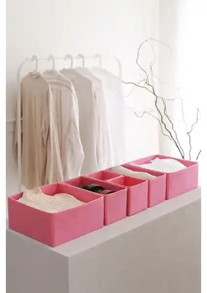 Rek Home 6'lı Pembe Çocuk Odası Dolap İçi Organizer Seti Detaylı İnceleme ve Kullanım Rehberi