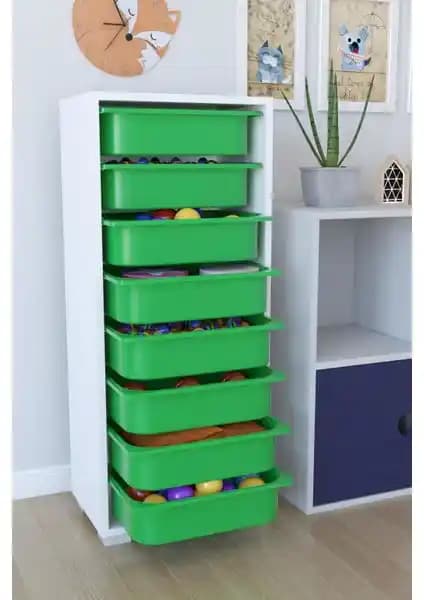 Remaks 8 Sepetli Oyuncak Dolabı: Çok Amaçlı ve Şık Depolama Çözümünün Özellikleri ve Kullanım İpuçları